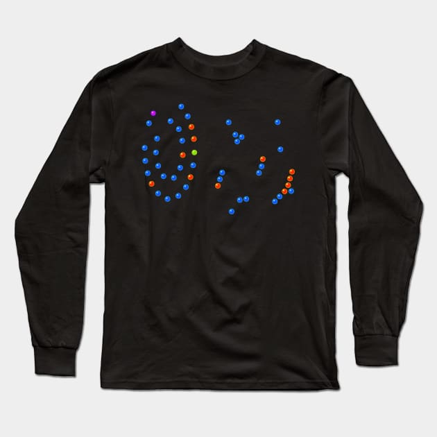 Minimalist Pegs Long Sleeve T-Shirt by maxheron